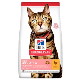 Hill's Science Plan Feline Adult avec Poulet Light 10 kg