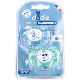 Dodie Sucettes Anatomiques New York 18 Mois