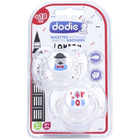 Dodie Sucettes Anatomiques London 18 Mois