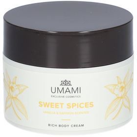 Umami Sweet Spices Rich Body Cream Vanille & Saffran