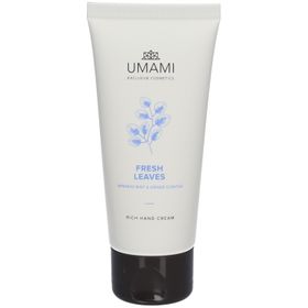 Umami Fresh Leaves Rich Hand Cream Menthe Japonaise & Gingembre