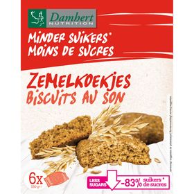 Damhert Moins de sucres Biscuit au son