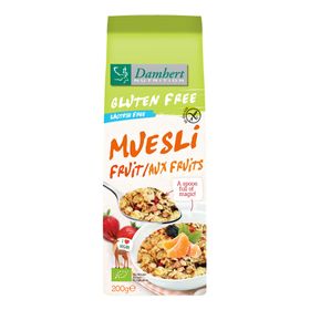 Damhert Gluten Free Muesli aux fruits BIO