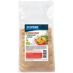 BIOFOOD Couscous de Blé Complet BIO