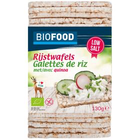 BIOFOOD Galettes de Riz Quinoa BIO