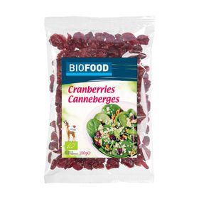 BIOFOOD Canneberges