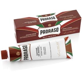 PRORASO Sandalwood Crème à raser Barbe dure