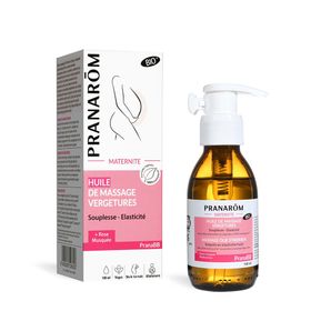 Pranarôm PranaBB Huile de massage Vergetures Bio
