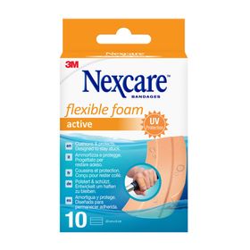 3M™ Nexcare® Active 360° Pansement prédécoupé anti-choc 10 cm x 6 cm