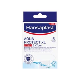 Hansaplast MED AQUA PROTECT XL 6 x 7 cm