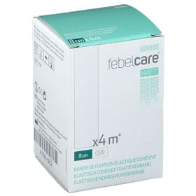 febelcare® HAFT Bande de fixation élastique cohésive 8 cm x 4 m