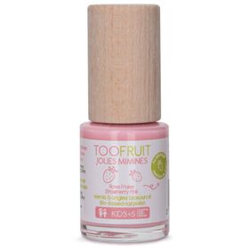 TOOFRUIT Jolies Mimines Vernis à ongles Kids Rose Fraise Bio