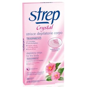Strep BANDES D'ÉPILATION POUR LE CORPS CRISTAL