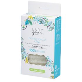 LADY green Éponge Konjac Corps Aloe Vera