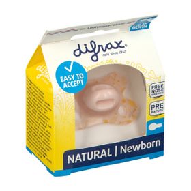 difrax® Sucette Natural Newborn Spring (Couleur non sélectionnable)