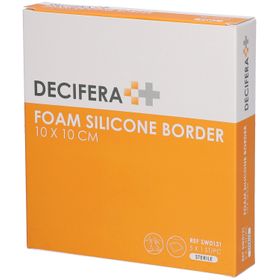 DECIFERA Foam Silicone Border 10x10cm