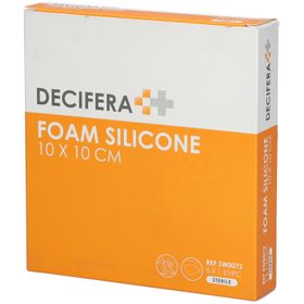 DECIFERA Foam Silicone 10x10cm