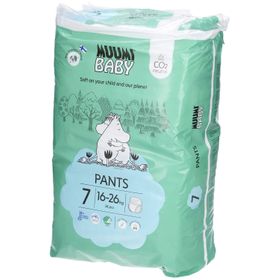 Muumi Baby Culottes Écologiques Taille 7 (16-26 kg)
