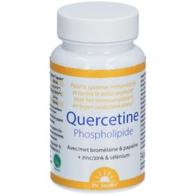 Dr. Jacob's Quercétine-phospholipide avec papaïne bromélaïne zinc et sélénium