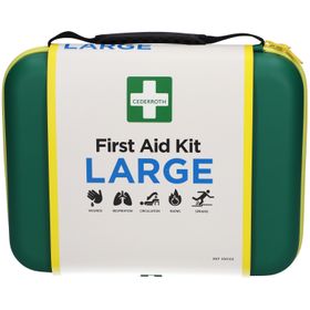 CEDERROTH Kit de premiers secours, grand, dans un coffret