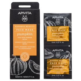 APIVITA EXPRESS BEAUTY Masque Visage Détox à la Citrouille