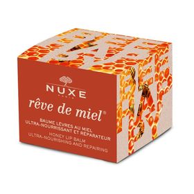 Nuxe Rêve de Miel Baume Lèvres au Miel Nourrissant et Réparateur Limited Edition Bee Happy