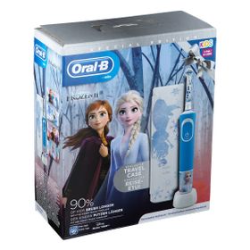 Oral-B Kids D100 Brosse À Dents Électrique Reine Des Neiges 2 + Valise de Voyage