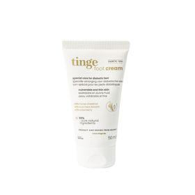 Tinge Crème pour les pieds pied diabétique