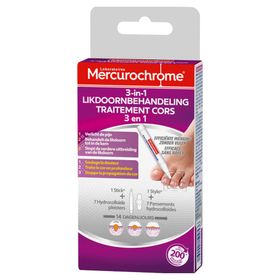 Mercurochrome® Traitement Cors 3 en 1