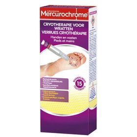 Mercurochrome® Verrues Cryothérapie