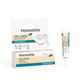 Pranarôm AROMADERM GEL LABIAL Boutons de lèvres