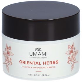 Umami Oriental Herbs Rich Body Cream Piment & Bois de Santal