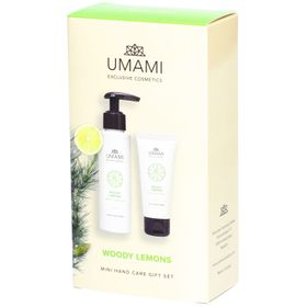 Umami Woody Lemons Mini Hand Care Gift Set Bergamote & Cèdre