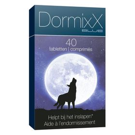 DORMIXX BLUE® | Mélatonine, valériane & ashwagandha | Sommeil naturel