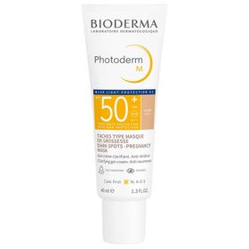 BIODERMA Photoderm M Gel-Crème Clarifiant SPF50+ Teinte Claire