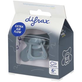 DIFRAX Tétine naturel en silicone 6 mois et +