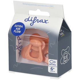 DIFRAX Tétine naturel en silicone 6 mois et +