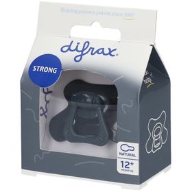 DIFRAX Tétine naturel en silicone 12 mois et +