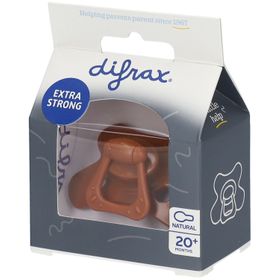 DIFRAX Tétine naturel en silicone 20 mois et +