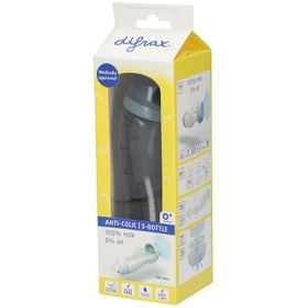 DIFRAX Biberon S Anti-colique 0 mois et + 250 ml