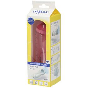 DIFRAX Biberon S Anti-colique 0 mois et + 250 ml