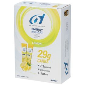 6D Sports Nutrition Energy Nougat Citron