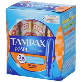 TAMPAX Pearl Compak Super Plus