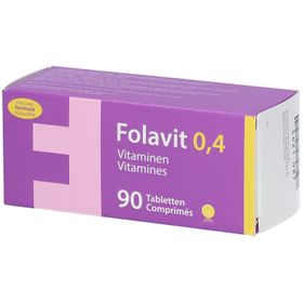 Folavit 0,4 Vitamines