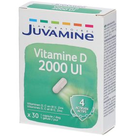 Juvamine Vitamine D 2000 UI 30 capsules