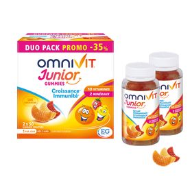 Omnivit Junior Gummies | Multivitamine pour la Croissance & l'Immunité