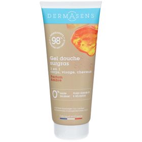 DERMASENS Gel Douche Surgras 3 en 1 Ambre
