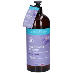 DERMASENS Gel Douche Surgras 3 en 1 Violette