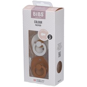 BIBS® BIBS COULEUR Tétines Noisette - Caramel 6 - 18 mois Taille 2