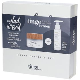 tinge Father's day Edition Creme de jour anti-age + Nettoyant visage et mains